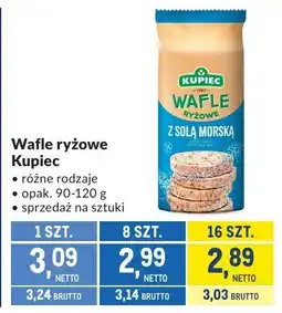 Makro Wafle ryżowe Kupiec oferta