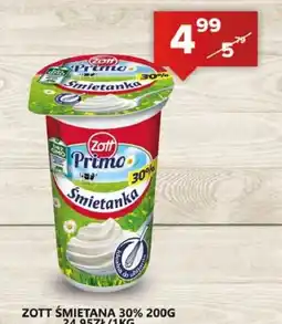 Spiżarnia Smakosza Zott Smietana Primo 30% oferta