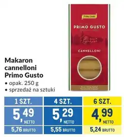 Makro Makaron cannelloni Primo Gusto oferta