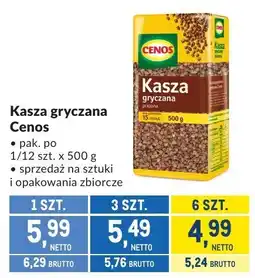 Makro Kasza gryczana Cenos oferta