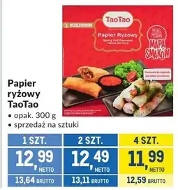 Makro Papier ryżowy TaoTao oferta