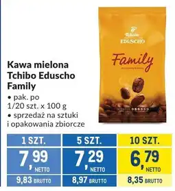 Makro Kawa mielona Tchibo Eduscho Family oferta