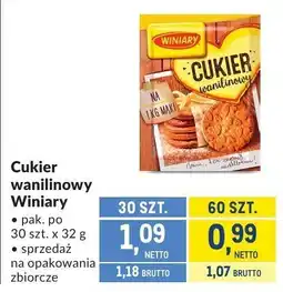 Makro Cukier wanilinowy Winiary oferta