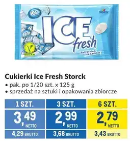 Makro Cukierki Ice Fresh Storck oferta