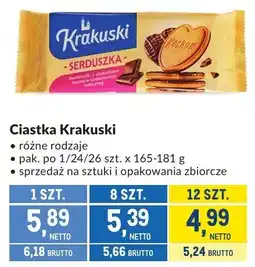 Makro Ciastka Krakuski oferta