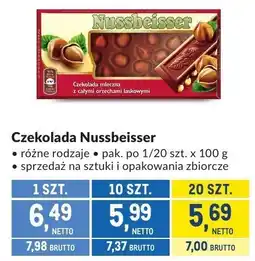 Makro Czekolada Nussbeisser oferta