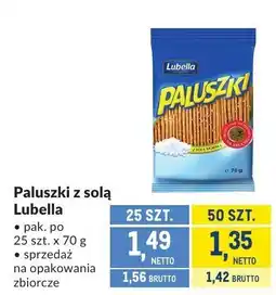 Makro Paluszki Paluszki z solą Lubella oferta