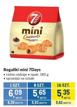 Makro Rogaliki mini 7Days różne rodzaje oferta