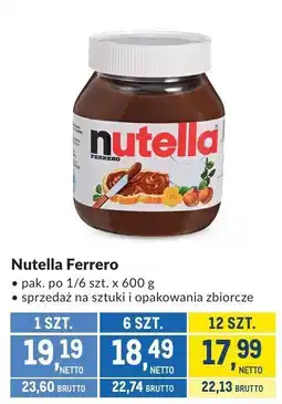 Makro Krem Nutella Ferrero oferta
