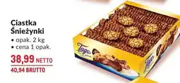 Makro Ciastka Śnieżynki Tago oferta