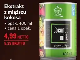 Makro Ekstrakt z mlaszku kokosa House of Asia oferta