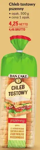Makro Chleb tostowy Dan Cake pszenny oferta