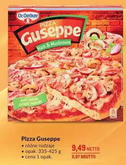 Makro Pizza mrożona Giuseppe różne rodzaje Dr.Oetker oferta