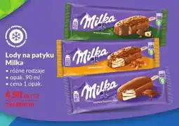 Makro Lody na patyku Milka różne rodzaje oferta