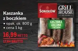 Makro Kaszanka z boczkiem Sokołów oferta