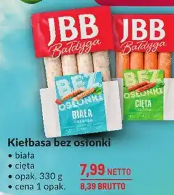 Makro Kiełbasa bez osłonki biała JBB oferta