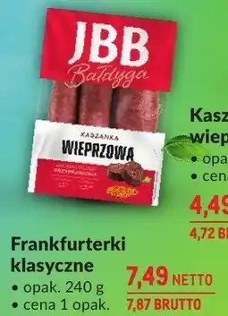 Makro Kaszanka wieprzowa JBB oferta