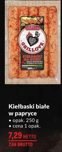 Makro Kiełbaski białe w papryce Balcerzak oferta