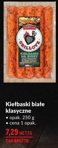 Makro Kiełbaski białe klasyczne Balcerzak oferta