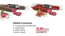 Makro Salami w posypce z suszonymi pomidorami i pieprzem Bell oferta