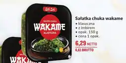 Makro Sałatka chuka wakame klasyczna z imbirem Soi Soi oferta