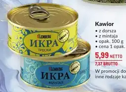 Makro Kawior z dorsza z mintaja Lemberg oferta