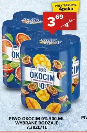 Spiżarnia Smakosza Piwo Okocim 0% oferta