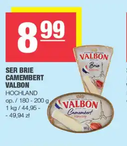 Spar Ser Brie Camembert Valbon oferta