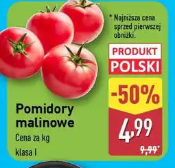 ALDI Pomidory malinowe oferta