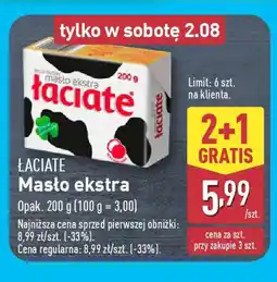ALDI Laciate Masło ekstra oferta