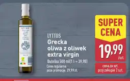 ALDI Lytos Grecka oliwa z oliwek extra virgin oferta