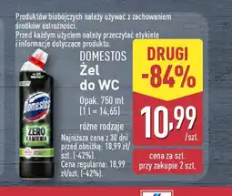 ALDI Domestos Zel do WC oferta