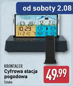 ALDI Cyfrowa stacja pogodowa Krontaler oferta
