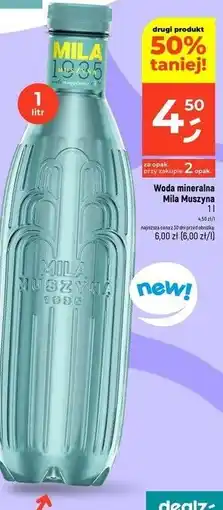 Dealz Woda Mila Muszyna oferta