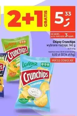 Dealz Chipsy zielona cebulka Crunchips oferta