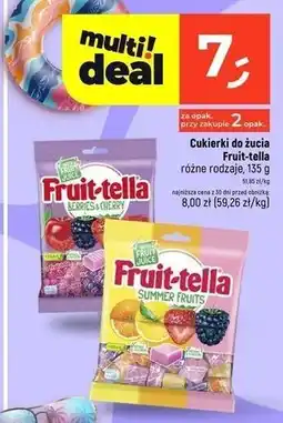 Dealz Gumy summer fruits Fruittella oferta