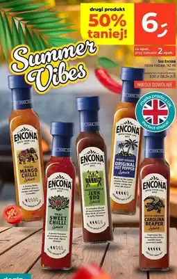Dealz Sos west indian original hot pepper Encona oferta