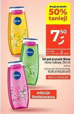 Dealz Żel pod prysznic fruity delight Nivea oferta