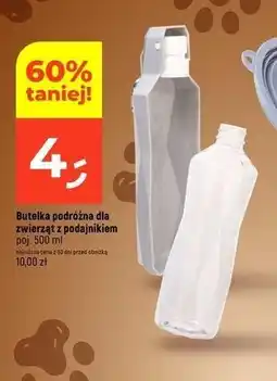 Dealz Butelka podróżna dla zwierząt oferta