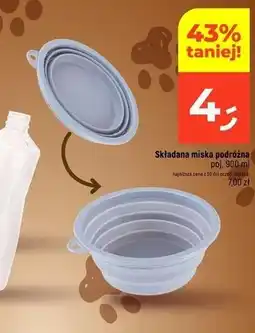 Dealz Miska podróżna składana 900 ml oferta