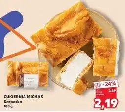 Kaufland Ciasto karpatka Michaś oferta