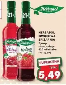 Kaufland Syrop o smaku oranżady Herbapol oferta