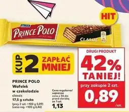 Kaufland Wafelek classic Prince Polo oferta