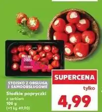 Kaufland Papryczki nadziewane serkiem czerwone Perla Antipasti oferta