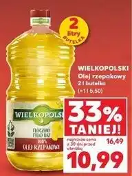 Kaufland Olej Wielkopolski Rzepakowy oferta
