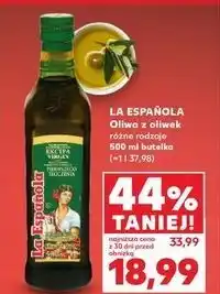 Kaufland Oliwa extra virgin La Espanola oferta
