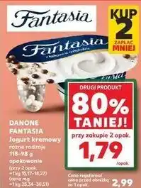 Kaufland Jogurt z kulkami w czekoladzie Danone Fantasia oferta