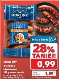 Kaufland Kiełbasa biwakowa Morliny oferta