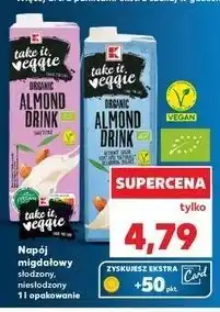 Kaufland Napój migdałowy bez cukru K-Classic Takie It Veggie oferta