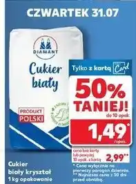 Kaufland Cukier biały Diamant oferta